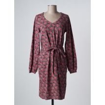 ZILCH - Robe mi-longue rose en coton - Femme - Taille 44 - Modz