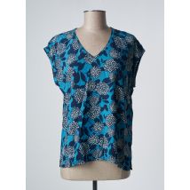 ZILCH - Blouse bleu en viscose - Femme - Taille 44 - Modz