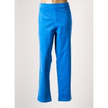 ZILCH - Pantalon droit bleu en coton - Femme - Taille 44 - Modz
