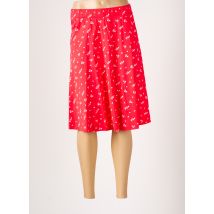 ZILCH - Jupe mi-longue rouge en viscose - Femme - Taille 40 - Modz