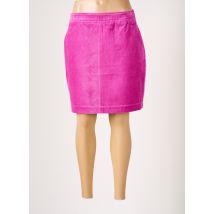 ZILCH - Jupe courte rose en coton - Femme - Taille 46 - Modz