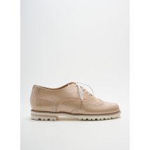 HASSIA - Derbies beige en cuir - Femme - Taille TU - Modz