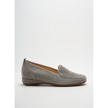 HASSIA - Mocassins gris en cuir - Femme - Taille TU - Modz