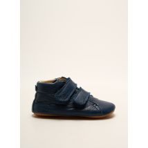 FRODDO - Chaussons/Pantoufles bleu en cuir - Garçon - Taille 17 - Modz