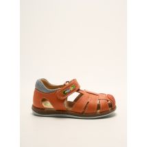 PABLOSKY - Sandales/Nu pieds orange en cuir - Garçon - Taille 21 - Modz