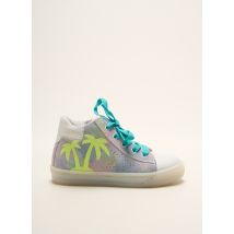 POLDINO - Baskets blanc en cuir - Fille - Taille 22 - Modz