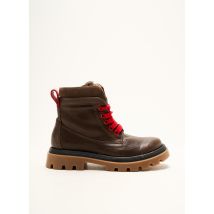 LE OPH - Bottines/Boots marron en autre matiere - Garçon - Taille 26 - Modz