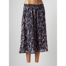 SIGNATURE - Jupe mi-longue bleu en polyester - Femme - Taille 40 - Modz
