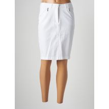 SIGNATURE - Jupe mi-longue beige en coton - Femme - Taille 36 - Modz