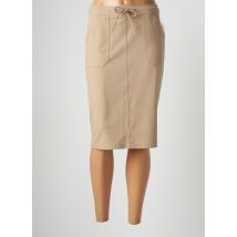 BARBARA LEBEK - Jupe mi-longue beige en polyester - Femme - Taille 40 - Modz