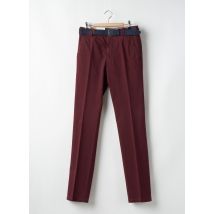 MEYER - Pantalon droit rouge en coton - Homme - Taille 40 - Modz