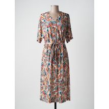 DIANE LAURY - Robe mi-longue beige en polyester - Femme - Taille 40 - Modz