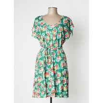 PRINCESSE NOMADE - Robe mi-longue vert en viscose - Femme - Taille 42 - Modz