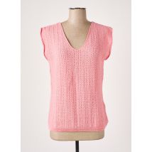 PRINCESSE NOMADE - Pull rose en coton - Femme - Taille 38 - Modz