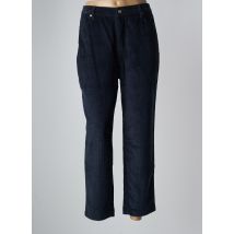LAURE + MAX - Pantalon 7/8 bleu en coton - Femme - Taille 42 - Modz