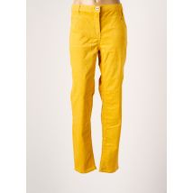 CECIL - Pantalon slim jaune en coton - Femme - Taille TU - Modz