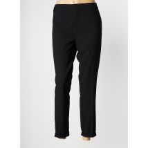 TEDDY SMITH - Pantalon droit noir en polyester - Femme - Taille W31 - Modz