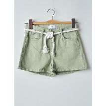LE TEMPS DES CERISES - Short vert en coton - Fille - Taille TU - Modz