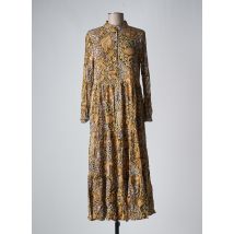 LAST QUEEN - Robe longue marron en viscose - Femme - Taille 36 - Modz