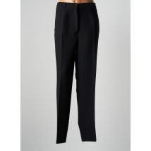 LUCCHINI - Pantalon droit noir en polyester - Femme - Taille 52 - Modz