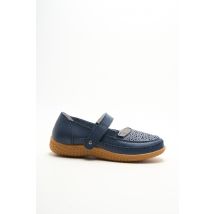 DAMART - Ballerines bleu en cuir - Femme - Taille 36 - Modz