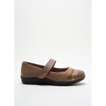 DAMART - Ballerines marron en autre matiere - Femme - Taille 38 - Modz