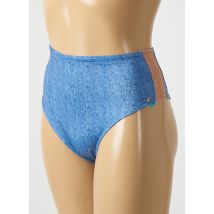 ELLIS - Bas de maillot de bain bleu en polyamide - Femme - Taille 36 - Modz