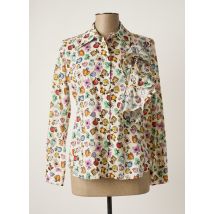 ANGELA DAVIS - Chemisier beige en coton - Femme - Taille 40 - Modz