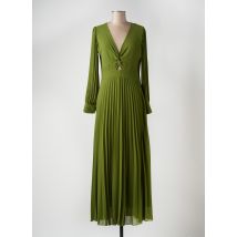 ANGELA DAVIS - Robe longue vert en polyester - Femme - Taille 38 - Modz