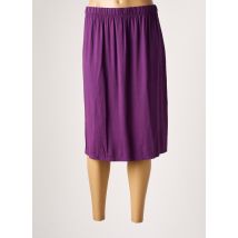 ANGEL CIRCLE - Jupe mi-longue violet en viscose - Femme - Taille 42 - Modz