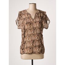MERI & ESCA - Blouse beige en polyester - Femme - Taille 36 - Modz