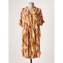CISO - Robe mi-longue beige en viscose - Femme - Taille 40 - Modz