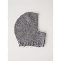J.O MILANO - Bonnet gris en merinos - Enfant - Taille TU - Modz
