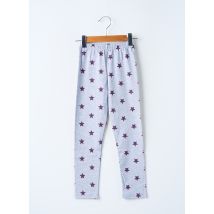 JADEA - Legging gris en coton - Fille - Taille TU - Modz