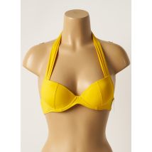 AUBADE - Haut de maillot de bain jaune en polyamide - Femme - Taille 90A - Modz