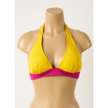 AUBADE - Haut de maillot de bain jaune en polyamide - Femme - Taille 42 - Modz