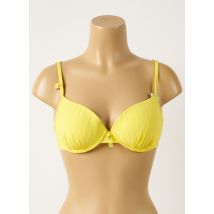 CHERRY BEACH - Haut de maillot de bain jaune en polyamide - Femme - Taille 90D - Modz