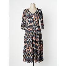 ATLANTA - Robe mi-longue noir en polyester - Femme - Taille 42 - Modz