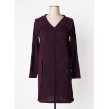 COLINE - Robe pull violet en polyester - Femme - Taille 38 - Modz