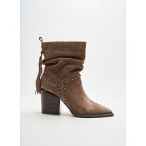 ALMA EN PENA - Bottines/Boots marron en cuir pour femme - Taille 38 - Modz