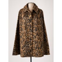 MOLLY BRACKEN - Poncho marron en polyester - Femme - Taille 34 - Modz