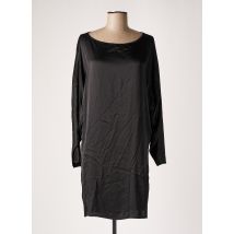 DIXIE - Robe mi-longue noir en viscose - Femme - Taille 38 - Modz