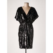 EXQUISS'S - Robe mi-longue noir en polyester - Femme - Taille 36 - Modz