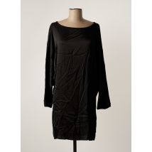 DIXIE - Robe mi-longue noir en viscose - Femme - Taille 40 - Modz