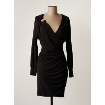 RELISH - Robe mi-longue noir en polyester - Femme - Taille 38 - Modz