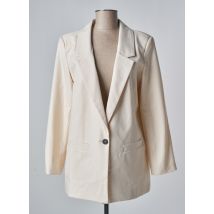 GARCONNE - Blazer beige en polyester - Femme - Taille 38 - Modz