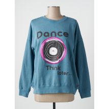 ONE TEE - Sweat-shirt bleu en coton - Femme - Taille 34 - Modz
