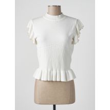 RELISH - Pull blanc en viscose - Femme - Taille 34 - Modz