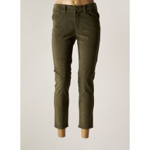 FRACOMINA - Pantalon 7/8 vert en coton - Femme - Taille W31 - Modz