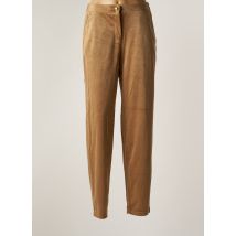VERO MODA - Pantalon droit beige en polyester - Femme - Taille 38 - Modz